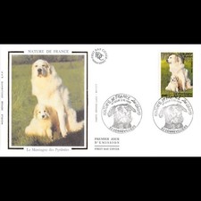 FDC soie - Les chiens - Le