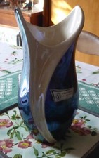 1960's Ceramic Verceram Free Form Vase