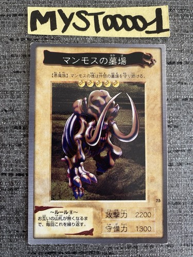 Carte 75 cimetière - yu-gi-oh,