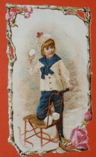 CHROME 1890-1910 DEPARTMENT STORES LENOBLE LE HAVRE CHILD SNOWBALL