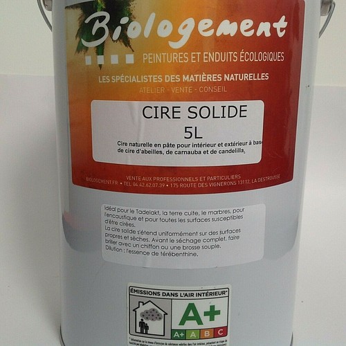 Cire solide naturelle - cire,
