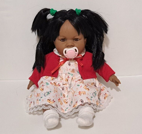 Poupee bebe peau noire - peau,