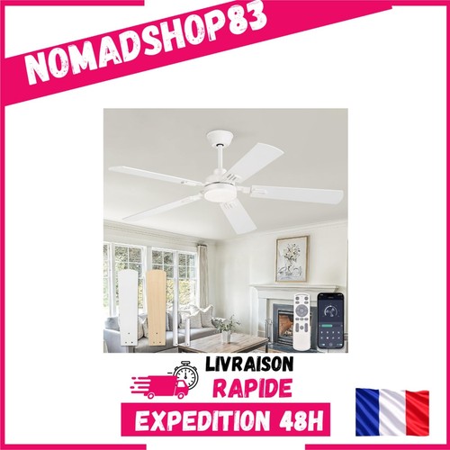 Ventilateur plafond 132 cm - de,