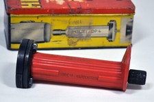 Vintage HILTI Drive Tool Model DP-2 w/Accessories In Metal Tin Box