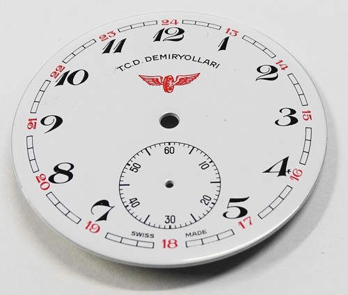Cadran plat montre unitas - cadran,