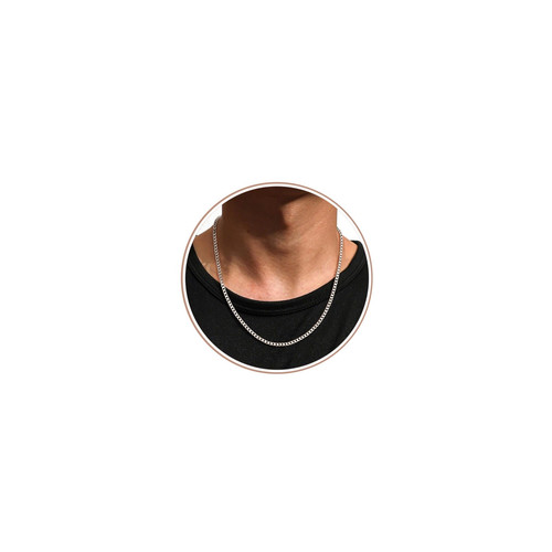 Collier homme argent chaine - collier, argent,