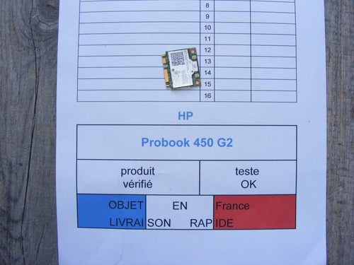 Carte wifi pour probook 450 - hp,