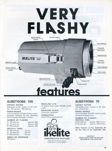 1979 ikelite print scuba - 1979,