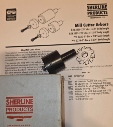 Sherline lathe milling machine - milling,