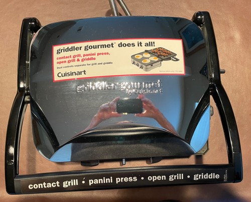 Griddler gourmet cuisinart - gourmet,