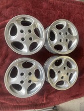 A720-1K Peugeot Genuine Speedline 106 S16 Italy 14 6J 16 4H108 4-Piece Set Used