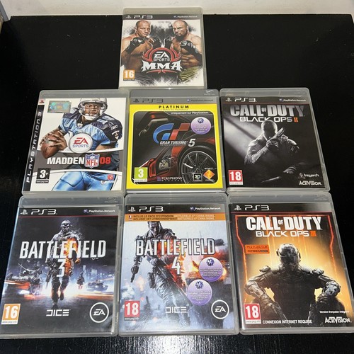 Lot playstation ps3 7 - 1,