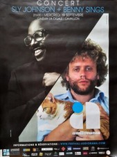 Affiche Roulée 120x160cm FESTIVAL AUDIORAMA CAVAILLON (2012) Fly Johnson TBE