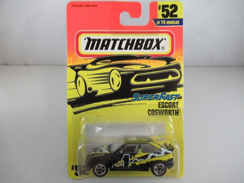 Matchbox ford escort - 52,