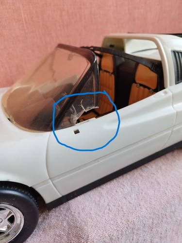 Voiture ferrari poupée - voiture, barbie
