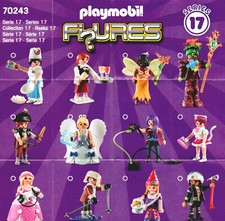 FIGURINE PLAYMOBIL SERIE 17 Personnage + Accessoires + pochette NEUF au choix