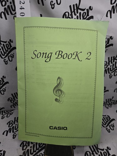 The casio song book - casio, score