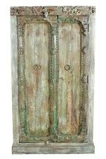 Indien antikgrün Schrank