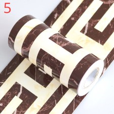 10cm Large Mural Plinthe Frise Auto Papier Peint Autocollant Taille Ligne Décor