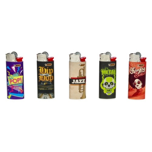 Briquet bic mini - bic, chansonette