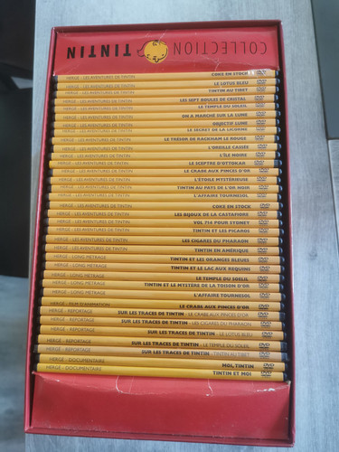 Coffret collection tintin - coffret,