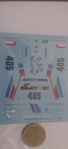Décalcomanie peugeot 405 - décalcomanie,