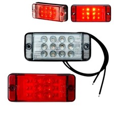 Feu De Brouillard Et Feu De Frein LED 12V 24V E20 Pour Remorque Tracteur Pelle