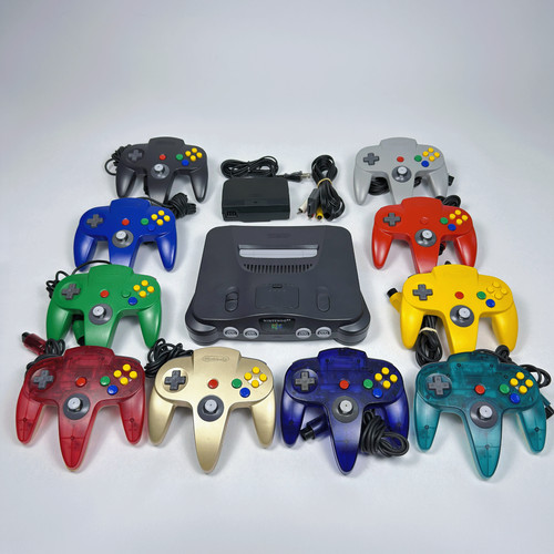 N64 nintendo console - 64,