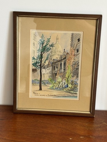 Jolie aquarelle paris - jolie,