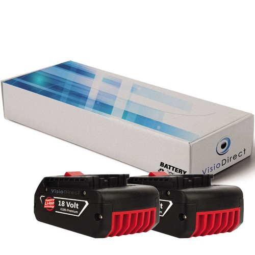 Lot batteries 18v 4000mah - lot,