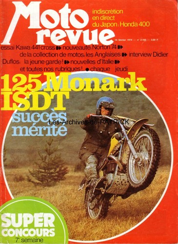 Moto revue 2160 - moto, 400