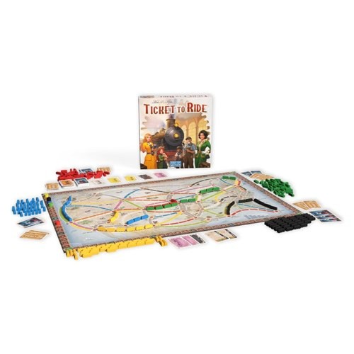 Asmodee jeu ticket ride - jeu,