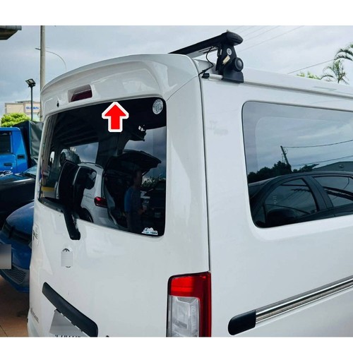 Unpaint rear trunk spoiler abs - unpaint,