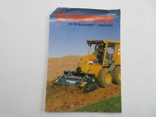 Howard HR 10 Rotovator Sales Brochure 2 Page 