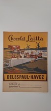 Protège cahier vintage Chocolat Laitta DELESPAUL HAVEZ