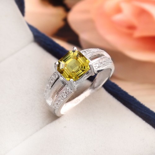Bague rubis saphir jaune - rubis,