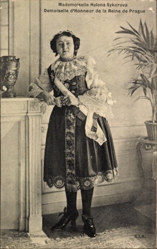 Cpa mademoiselle helena - cpa,