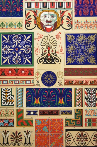 Chromolithographie planche - chromolithographie,