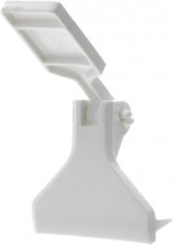 Arrêt vent PVC blanc jalousie