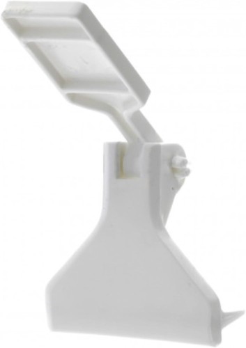 Arrêt vent pvc blanc jalousie - pvc,