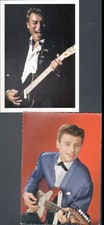 ARTIST / Singer Johnny HALLYDAY with OHIO GUITAR period 1960 / period 1980
