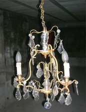 Lustre vintage à pendentifs