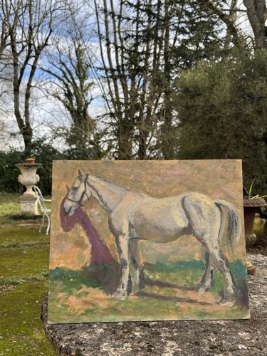 étude cheval peinture - Étude,