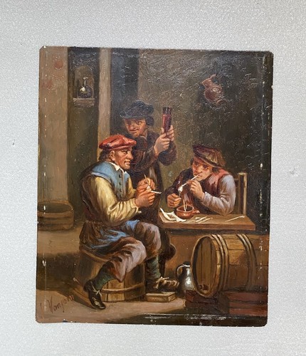 Scène taverne après - taverne, d’après