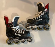 Bauer Vapor Inline Hockey Skates Hi-Lo Blades Roller Youth 1R US 2