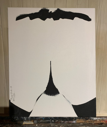 Tableau contemporain nu - contemporain, –