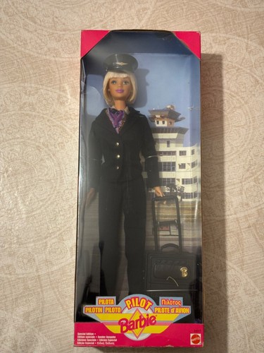 Barbie pilot mattel - pilot, doll