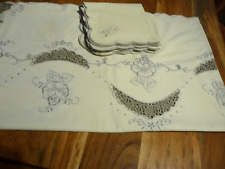 Lot 1 nappe ovale  + 12