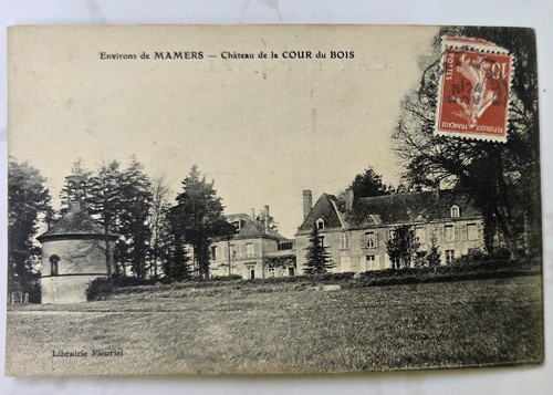 Cpa mamers château cour - de,