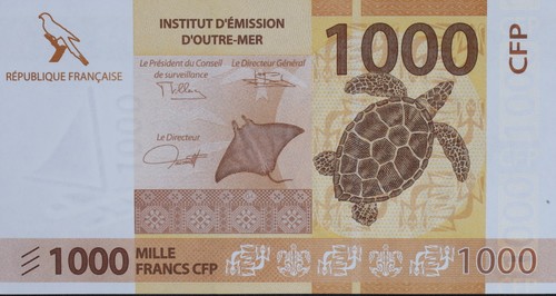 Polynésie 1000 francs - polynésie,